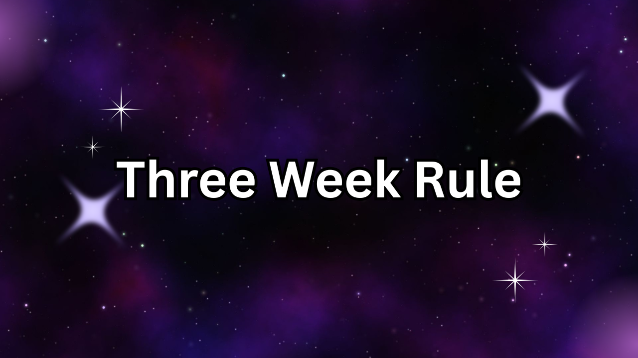 Three Week Rule: The Complete Guide to Understanding and Using the 21-Day Transformation Method