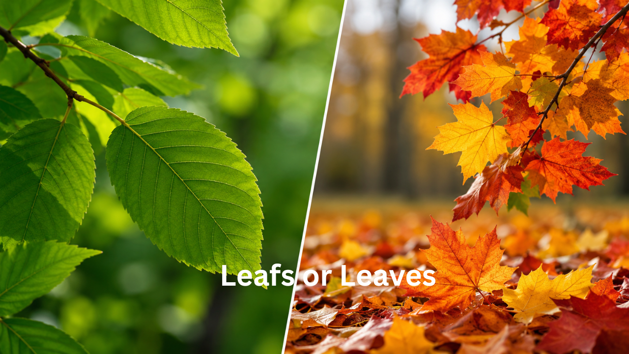 Leafs or Leaves: What’s the Difference and Which One Is Correct?