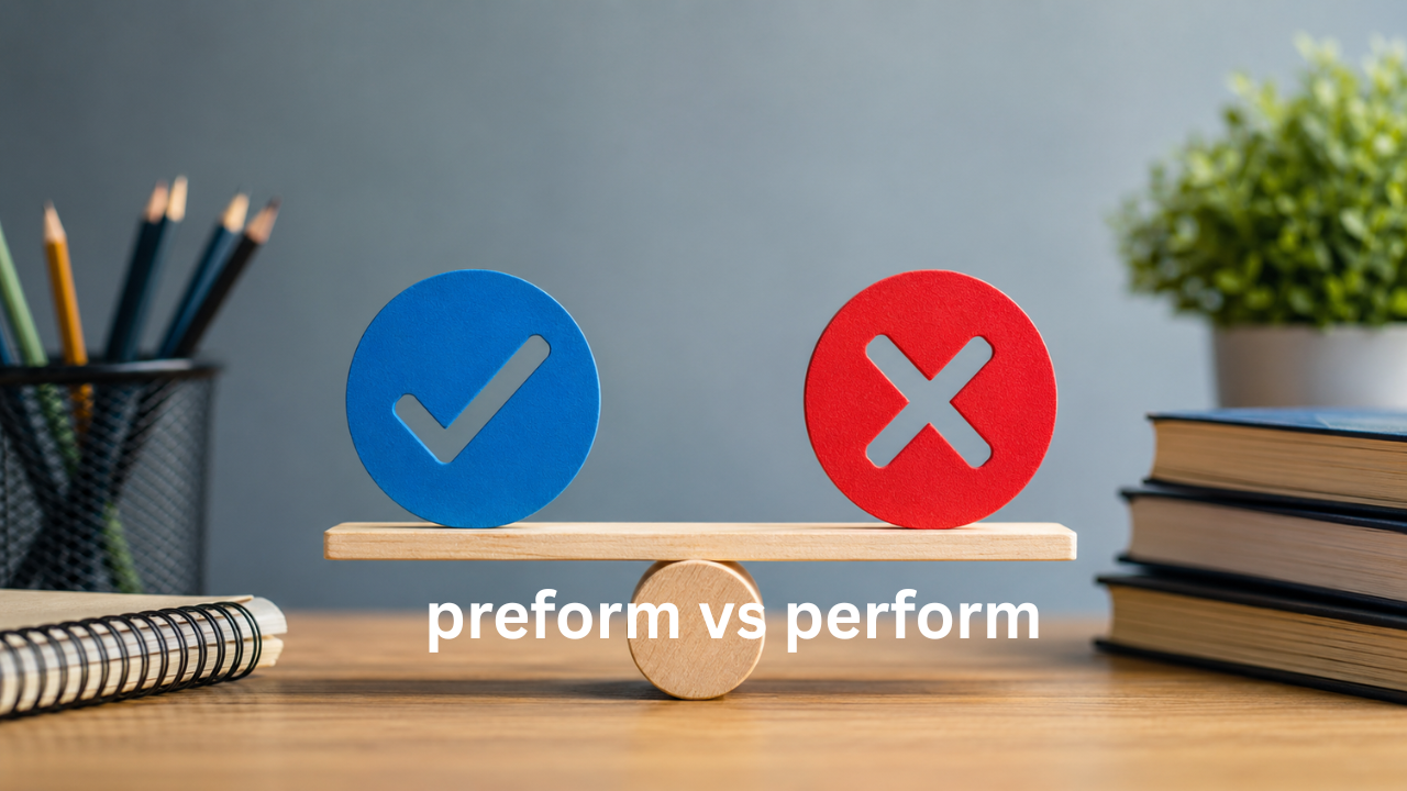 preform vs perform