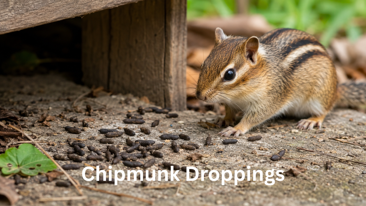 Chipmunk Droppings