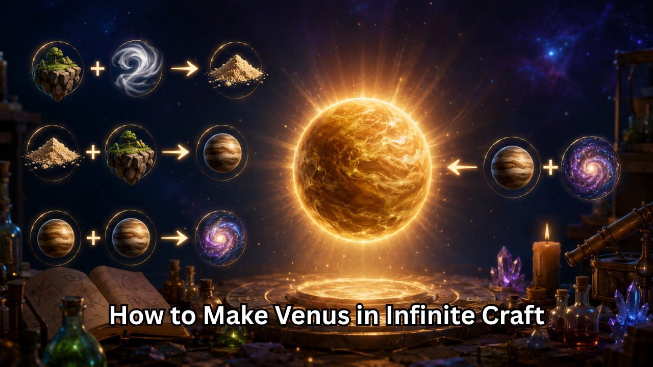 How to Make Venus in Infinite Craft Complete Step-by-Step Guide